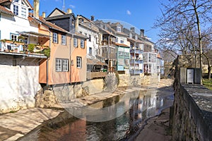 Klein Venedig little venice of Bad Kreuznach, Germany with Ell