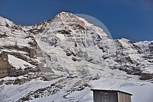 Kleine Scheidegg Eiger and Jungfraujoch Bernese Alps