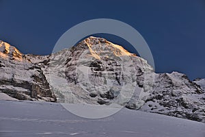 Kleine Scheidegg Eiger and Jungfraujoch Bernese Alps