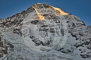 Kleine Scheidegg Eiger and Jungfraujoch Bernese Alps