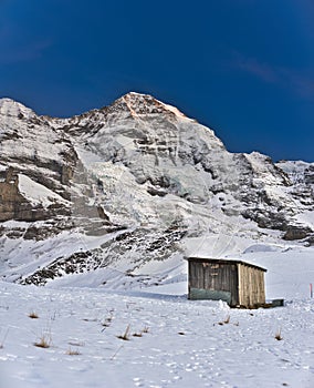 Kleine Scheidegg Eiger and Jungfraujoch Bernese Alps