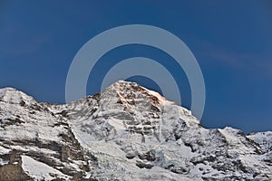 Kleine Scheidegg Eiger and Jungfraujoch Bernese Alps photo