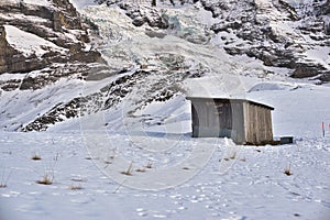 Kleine Scheidegg Eiger and Jungfraujoch Bernese Alps photo