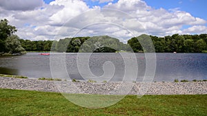 Kleine Vijver Pond At The Amsterdamse Bos At Amstelveen The Netherlands 28-7-2020