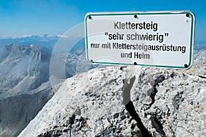 Klettersteig photo