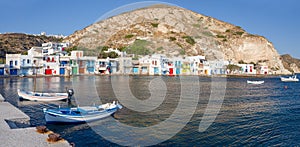 Klima fishing village, Milos island, Cyclades, Greece