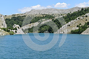 Klinje lake near Gacko, Hercegovina, south east part of Republic of Srpska photo