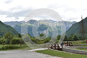 Klinje lake near Gacko, Hercegovina, south east part of Republic of Srpska photo