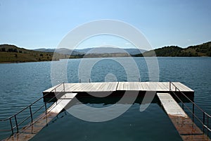 Klinjsko Lake in Gacko area, Bosnia and Herzegovina