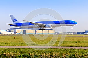 KLM Boeing 777 in new livery