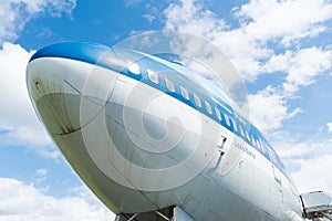 KLM 747 jumbo jet