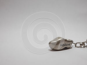 Klomp  traditional shoe of Holland steel key chain