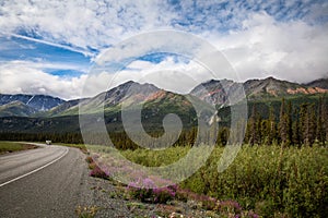 Kluane Lake area Yukon Territory Canada