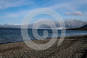 Kluane Lake Yukon Territory Canada