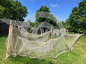 Kluki, Poland, 13th June 2021 - Open Air Folk Musem in Slowinski National Park