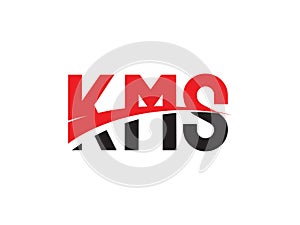 KMS Letter Initial Logo Design Vector Illustration