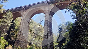 Knapsack Gully Viaduct Sandstone Bridge