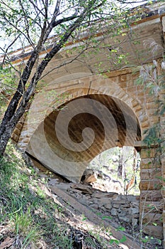 Knapsack Gully Viaduct Sandstone Bridge