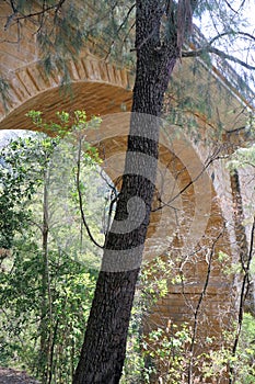 Knapsack Gully Viaduct Sandstone Bridge