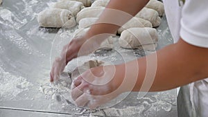 Kneading and Pounding Dough