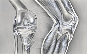 Knee - Bones, Ligaments & Muscles