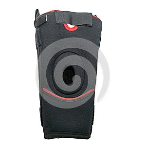 Knee brace. Designed for the treatment and recovery, as well as for the prevention of knee injuries.