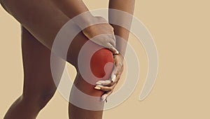 Knee pain as result of injuries such ruptured ligaments, ruptured cartilage or improper exercise.