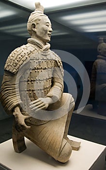 Kneeling Archer Statue