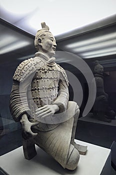 Kneeling archer of terracotta warrior