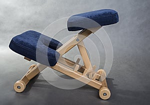 Kneeling chair for healthy sitting. Knee chair support your back