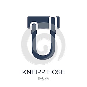 Kneipp hose icon. Trendy flat vector Kneipp hose icon on white b