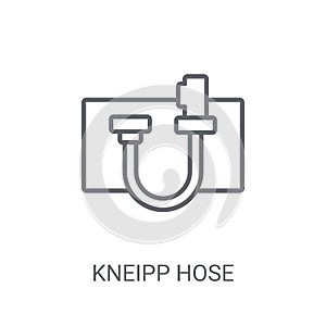 Kneipp hose icon. Trendy Kneipp hose logo concept on white backg