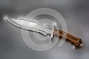 Un cuchillo supervivencia aventura a desenfreno vida 