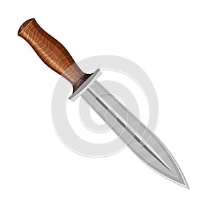 Knife dagger, pocketknife blade or csgo dirk sword photo
