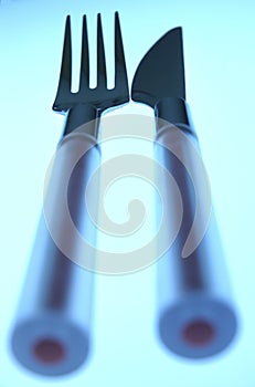 Knife and fork