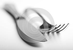 Knife and fork