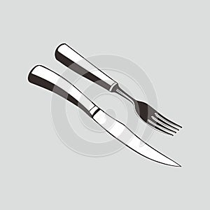Knife and fork free vector