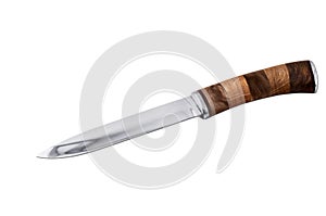 Knife isolated on white.