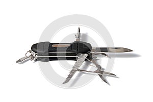 Knife mult tool, on white