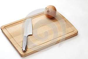 Knife onion, cooking utensils