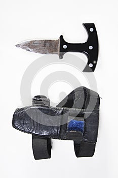 Knife with sheath