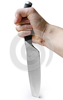 Knife stuck