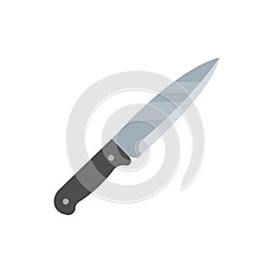 A knife weapon. The weapon of a robber in a murder case