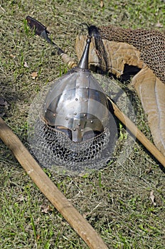 Knight armor headpiece