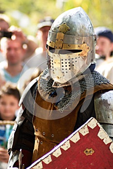 Knight battle in Jerusalem