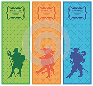 Knight bookmarks or banners