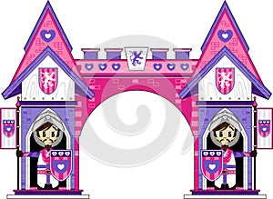 Knight at Castle Guardpost