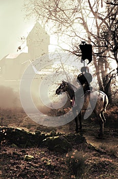 The knight and the castle