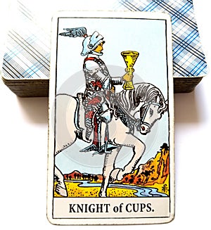 Knight of Cups Tarot Card