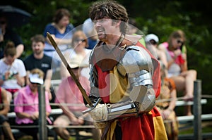 Knight Dueling at Renaissance Festival